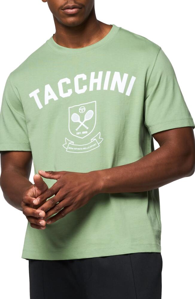 Sergio Tacchini Varsita Graphic T-Shirt in Hedge Green Cover