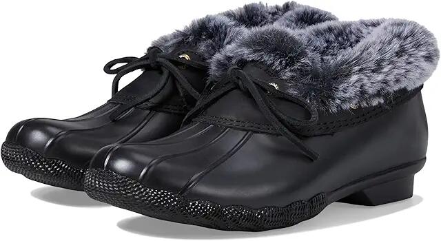 Sperry Saltwater 1-Eye Cozy (Black/Black) Women's Shoes Cover