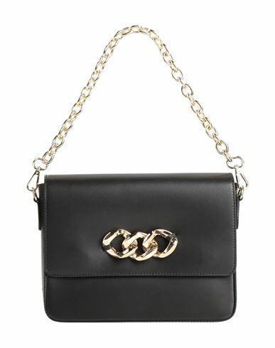 John Richmond Woman Handbag Black Leather Cover