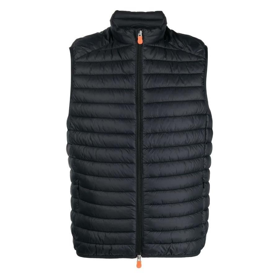 Save The Duck Black Adam Icon Puffer Vest Cover