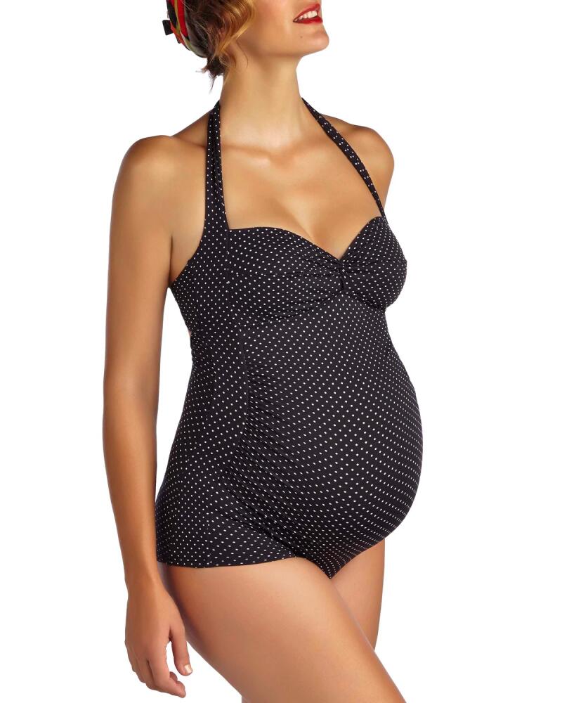 Pez D'Or Maternity Montego Bay Jacquard One-Piece Swimsuit Cover