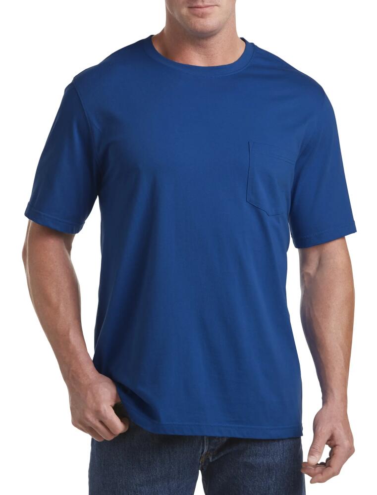 Harbor Bay by DXL Moisture-Wicking Pocket T-Shirt in Nautical Blue Cover