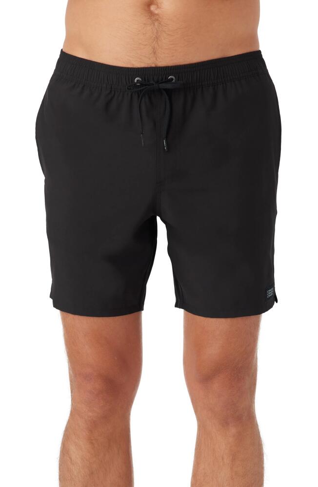 O'Neill Lennox Hermosa Volley Swim Trunks in Black Cover