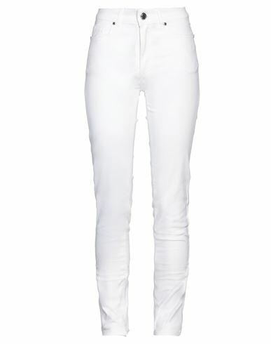 Silvian Heach Woman Pants White Cotton, Elastane Cover