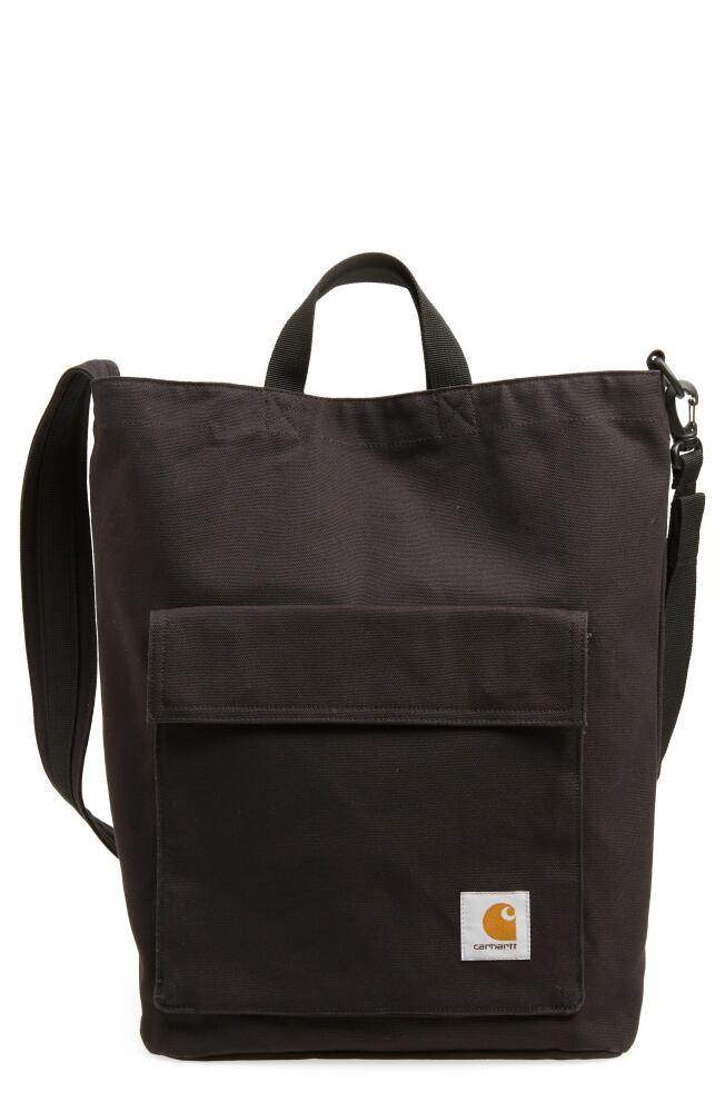 Carhartt Work In Progress Dawn Canvas Tote Bag in Black Cover