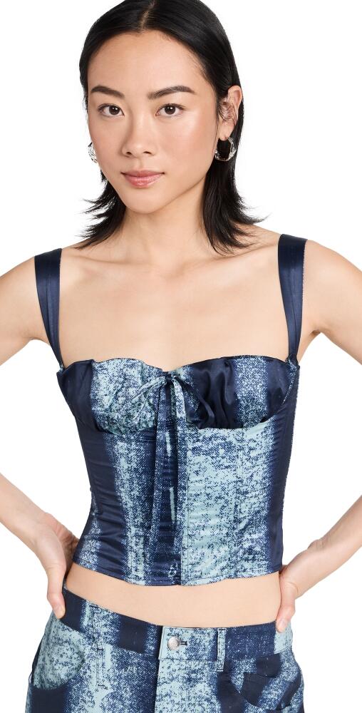 Miaou Agnes Corset Treading Blue Cover