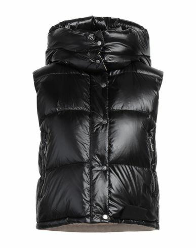 Add Woman Puffer Black Polyamide Cover