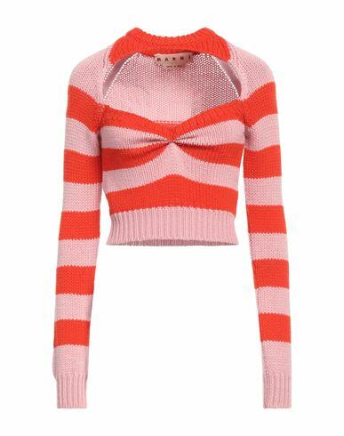 Marni Woman Sweater Pink Virgin Wool Cover