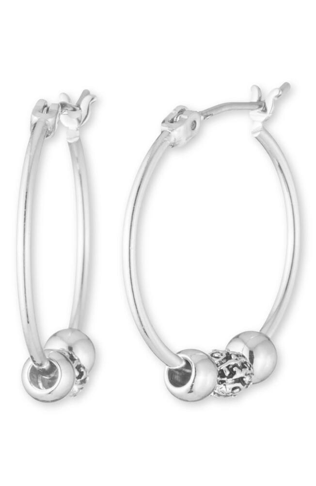 Lauren Ralph Lauren Slider Hoop Earrings in Silver Cover