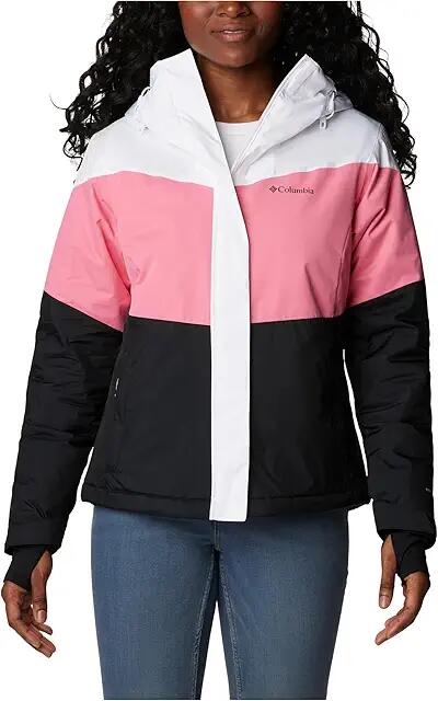 Columbia Tipton Peak II Insulated Jacket (White/Camellia Rose/Black) Women's Clothing Cover