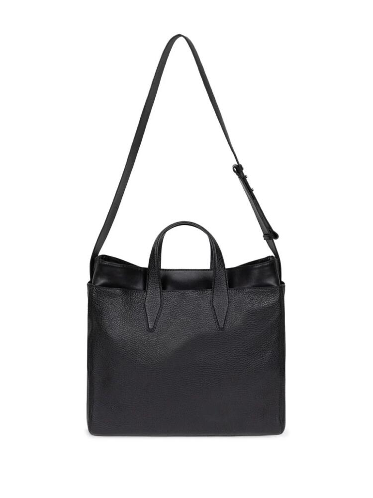 DRIES VAN NOTEN double-layered leather bag - Black Cover