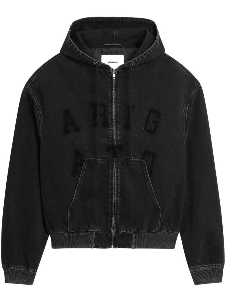 Axel Arigato Venice denim bomber jacket - Black Cover