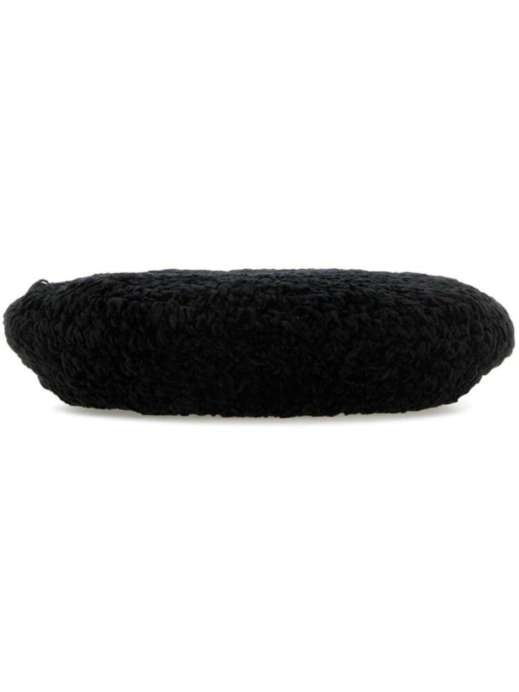 GANNI Black beret Cover