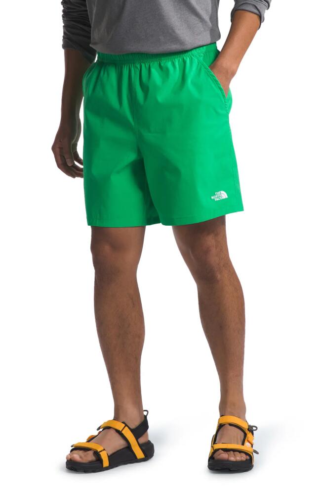 The North Face Class V Pathfinder Shorts in Optic Emerald Cover