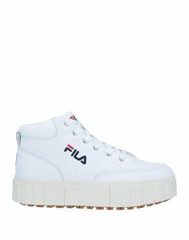 Fila Woman Sneakers White Soft Leather Cover