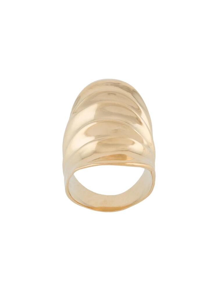 Annelise Michelson long Draped ring - Gold Cover