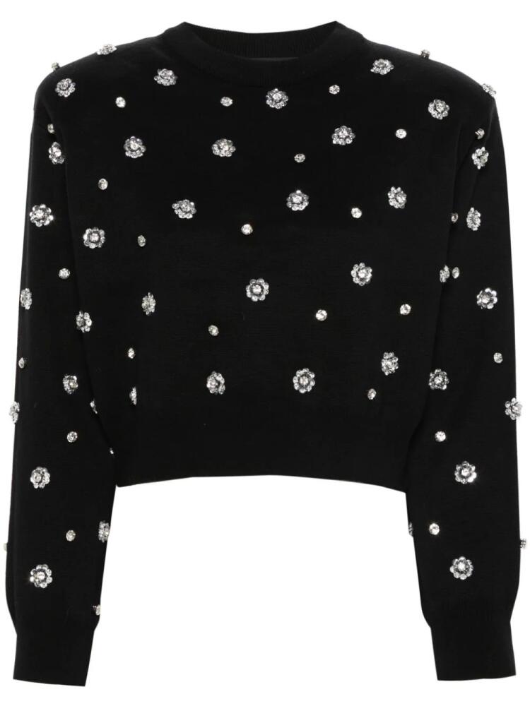 ROTATE BIRGER CHRISTENSEN sequin-embellished jumper - Black Cover