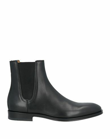 Ferragamo Man Ankle boots Black Leather Cover