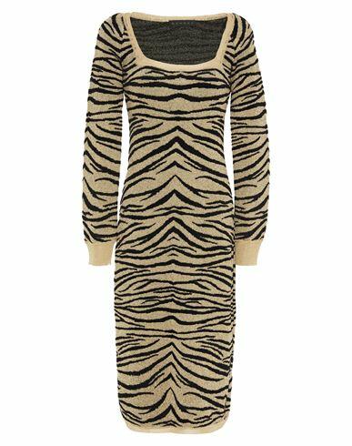 Dundas Woman Midi dress Beige Rayon, Polyamide, Acetate, Polyester Cover