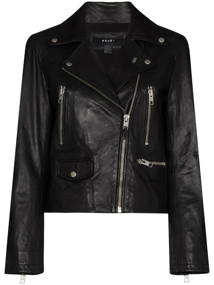 Ksubi Amplify biker jacket - Black Cover