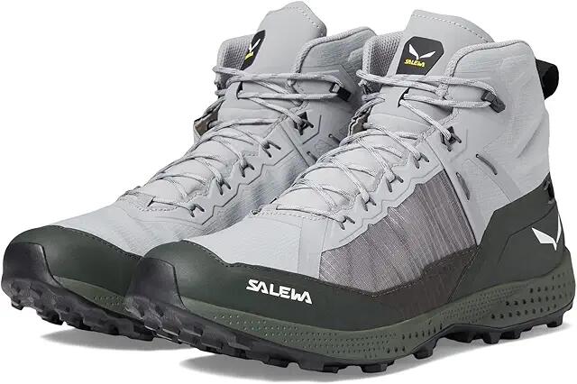 SALEWA Pedroc Pro Mid PTX (Alloy/Dark Olive) Men's Shoes Cover