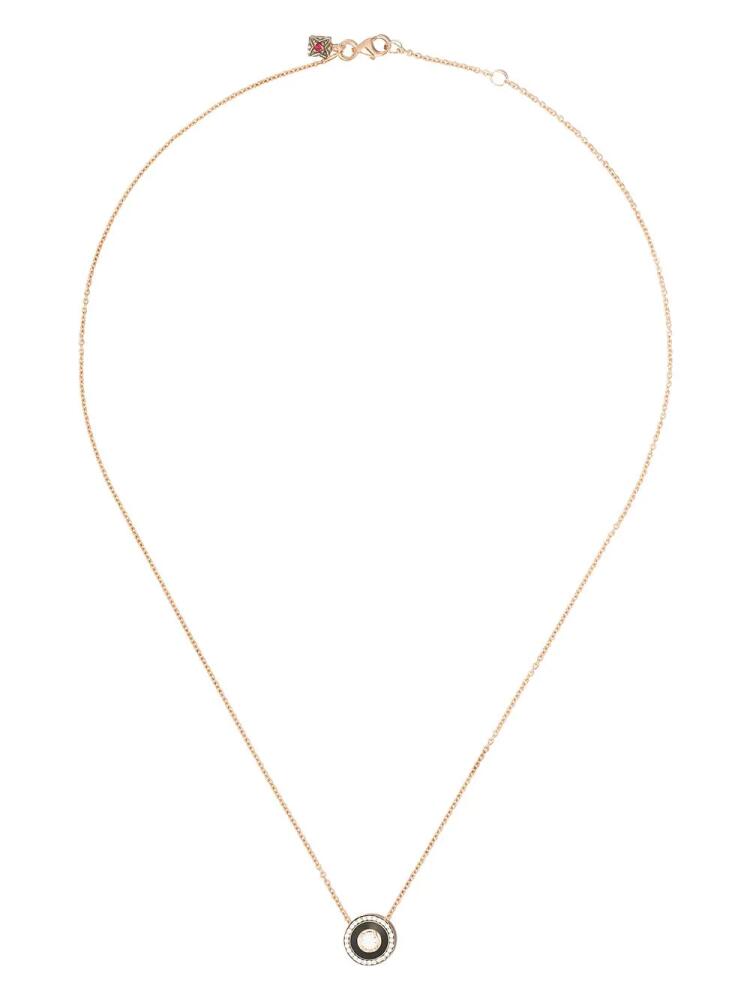 Selim Mouzannar 18kt rose gold diamond Mina necklace - Pink Cover