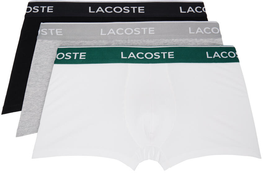 Lacoste Three-Pack Multicolor Casual Boxers Cover