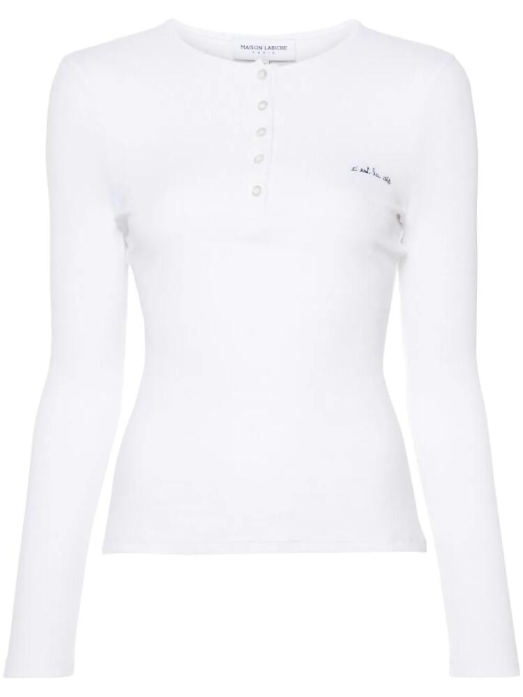 Maison Labiche C'est la Vie marette T-shirt - White Cover