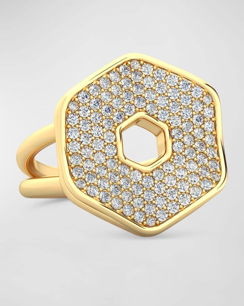 Jamie Turner Eclipse Diamond Statement Ring Cover