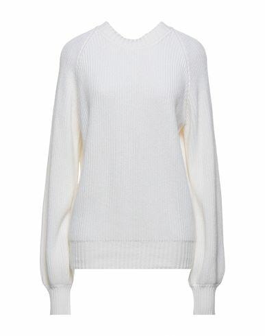 Eleventy Woman Sweater Ivory Wool, Viscose, Cashmere Cover