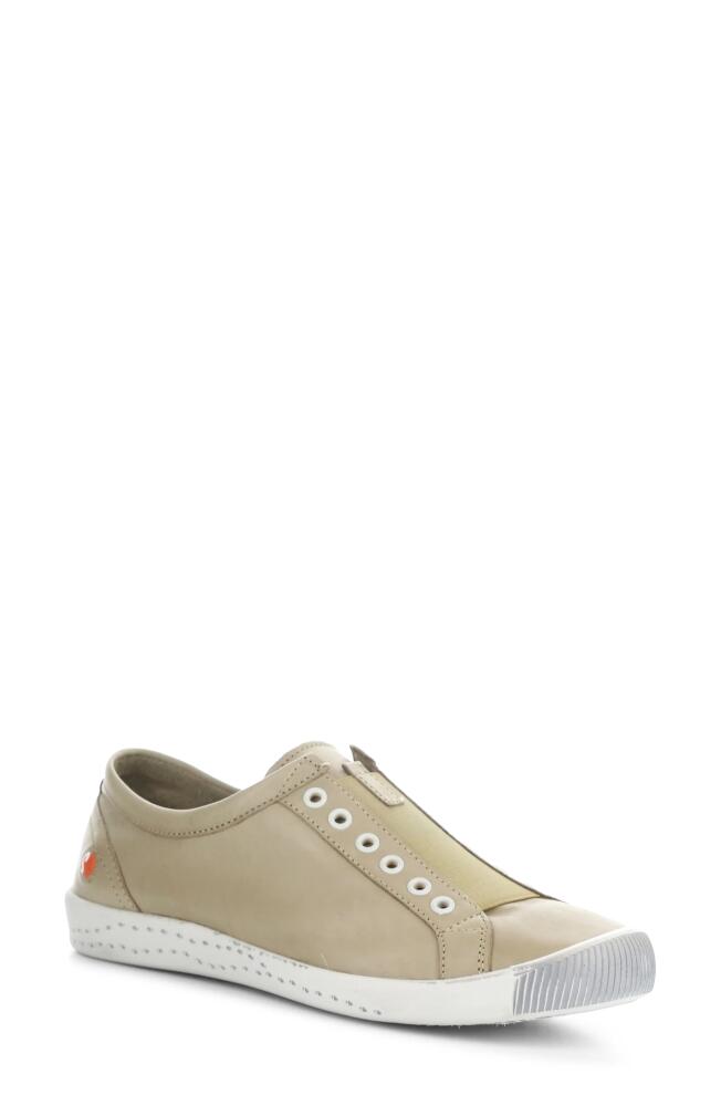 Softinos by Fly London Irit Low Top Sneaker in Sludge Washed Cover