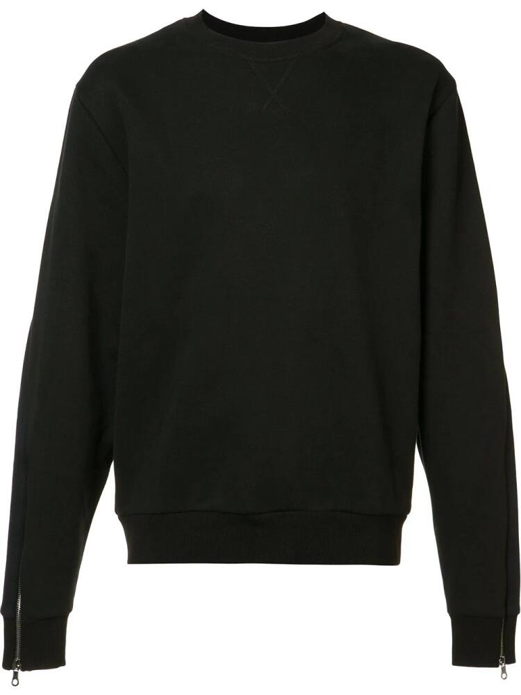 Mostly Heard Rarely Seen zipped sleeves sweatshirt - Black Cover