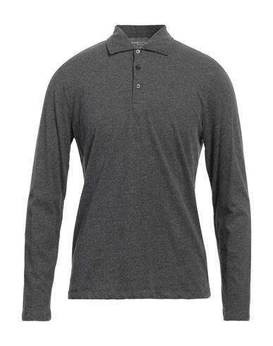 Majestic Filatures Man Polo shirt Lead Cotton Cover