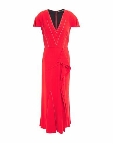 Roland Mouret Woman Maxi dress Red Viscose, Acetate, Elastane Cover