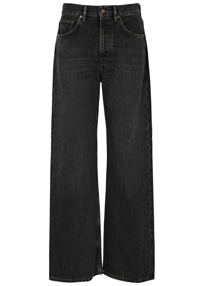 Acne Studios Wide-leg Jeans - Black Cover