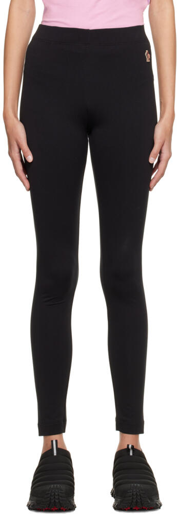 Moncler Grenoble Black Base Layer Leggings Cover