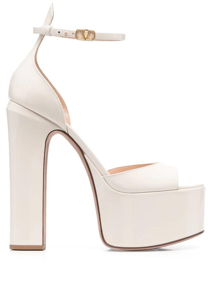 Valentino Garavani Tan-Go 160mm platform sandals - Neutrals Cover