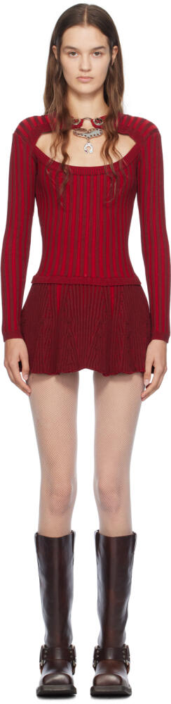 Chopova Lowena Red Patsy Minidress Cover