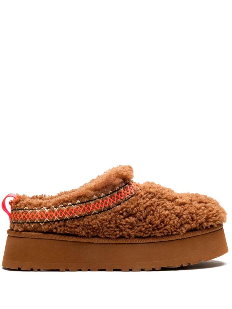 UGG Tazz "Heritage Braid" slippers - Brown Cover