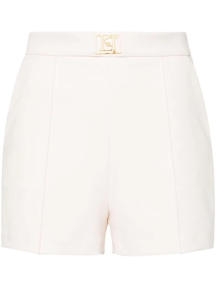 Elisabetta Franchi tailored mini shorts - Neutrals Cover