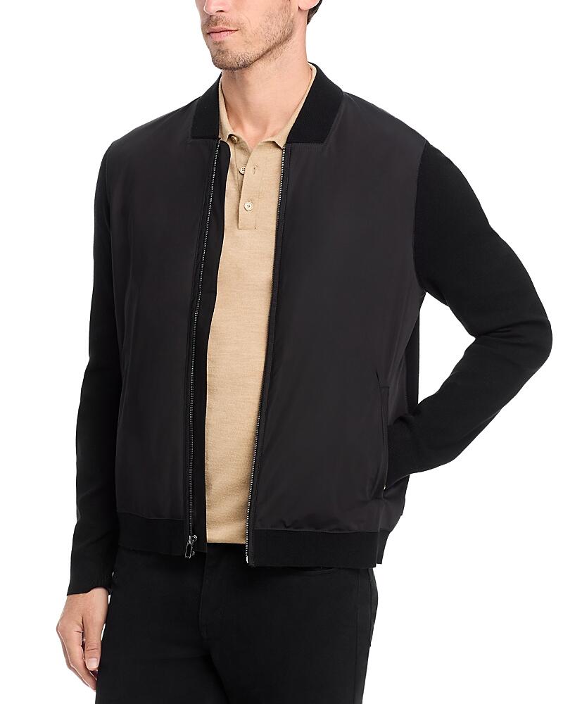 Michael Kors Mixed Media Full Zipper Jacket Cover