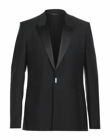 Givenchy Man Blazer Black Wool, Mohair wool Cover