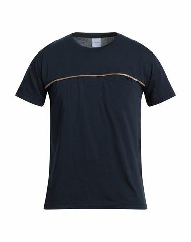 Stilosophy Man T-shirt Midnight blue Cotton Cover