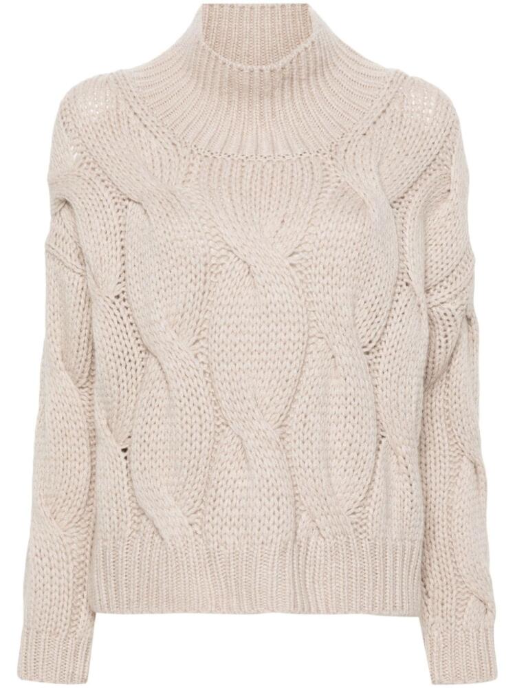 Incentive! Cashmere cashmere sweater - Neutrals Cover