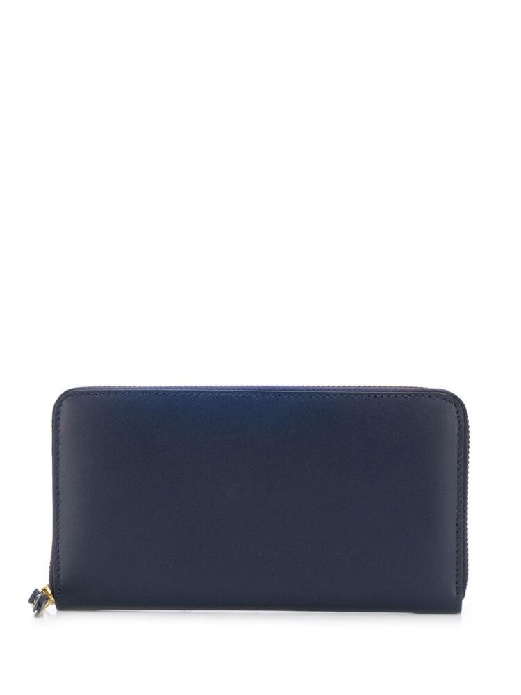 Comme Des Garçons Wallet all around zip wallet - Blue Cover