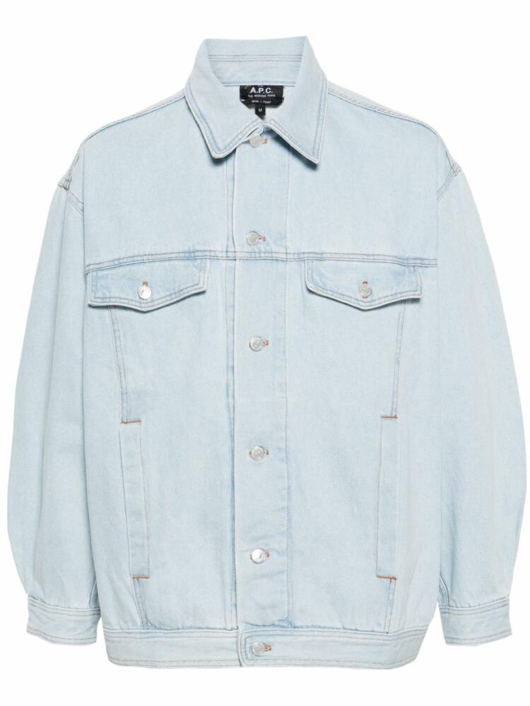 A.P.C. Elvis denim jacket - Blue Cover