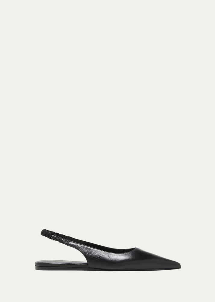 Proenza Schouler Spike Slingback Leather Flats Cover