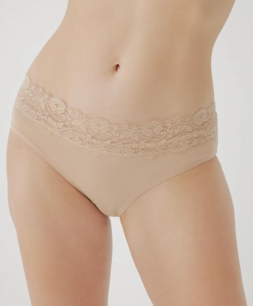 Pact Organic Lace Waist Brief 3-Pack in Beloved Basics Cover