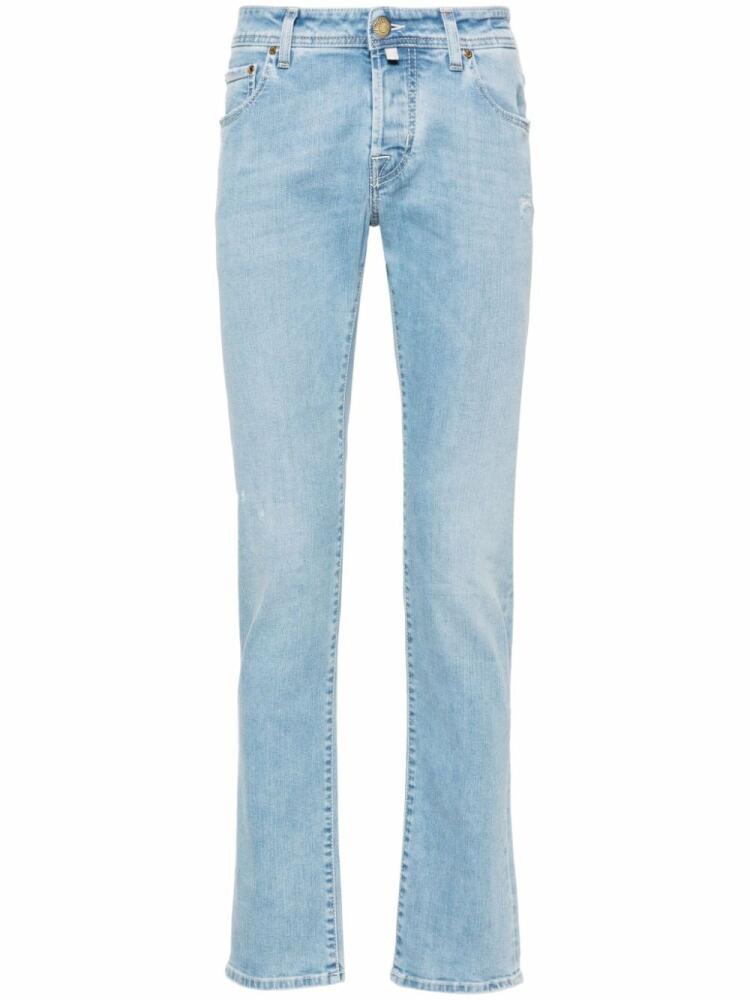 Jacob Cohën Nick low-rise slim-fit jeans - Blue Cover