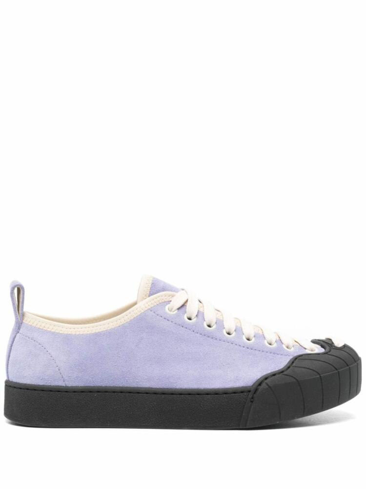 Sunnei Isi suede sneakers - Blue Cover